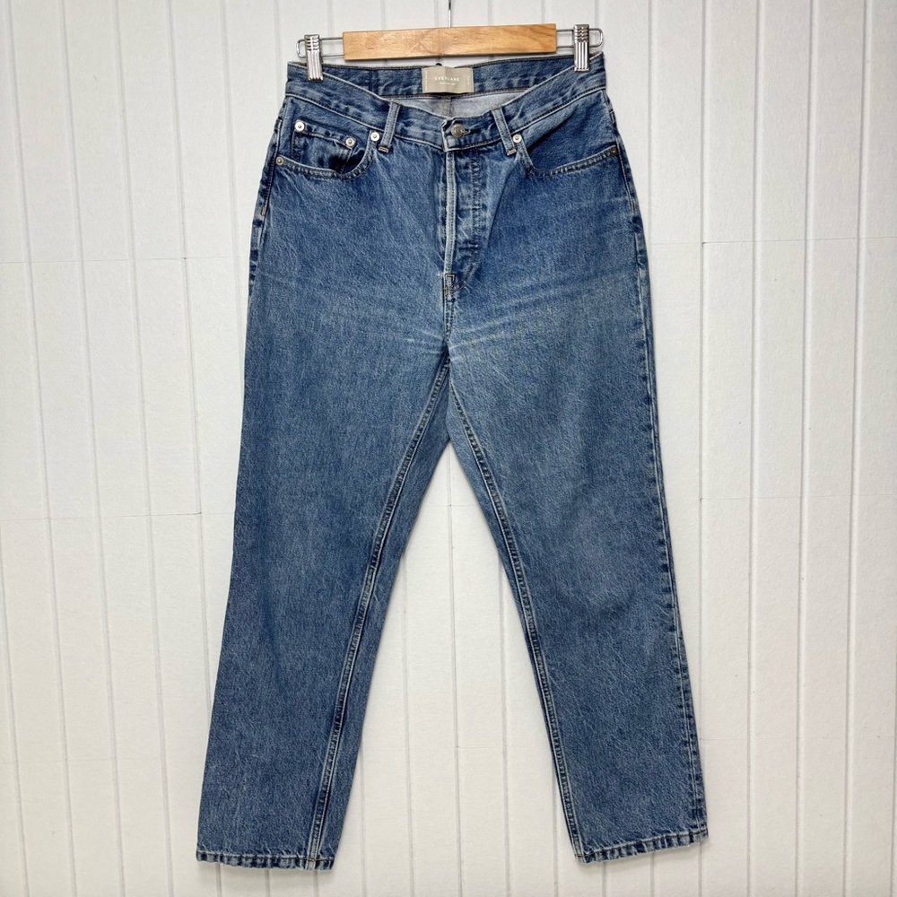 Everlane Women's Straight Leg Blue Jeans size 27‎ crop